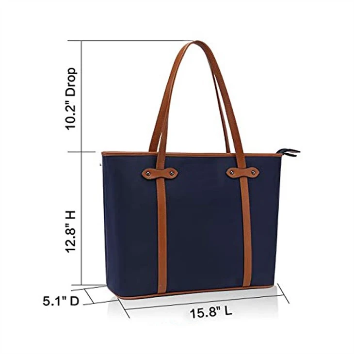 Green Field custom design ladies tote bag for work